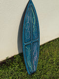 Mini Surfboard w/ Scrolls