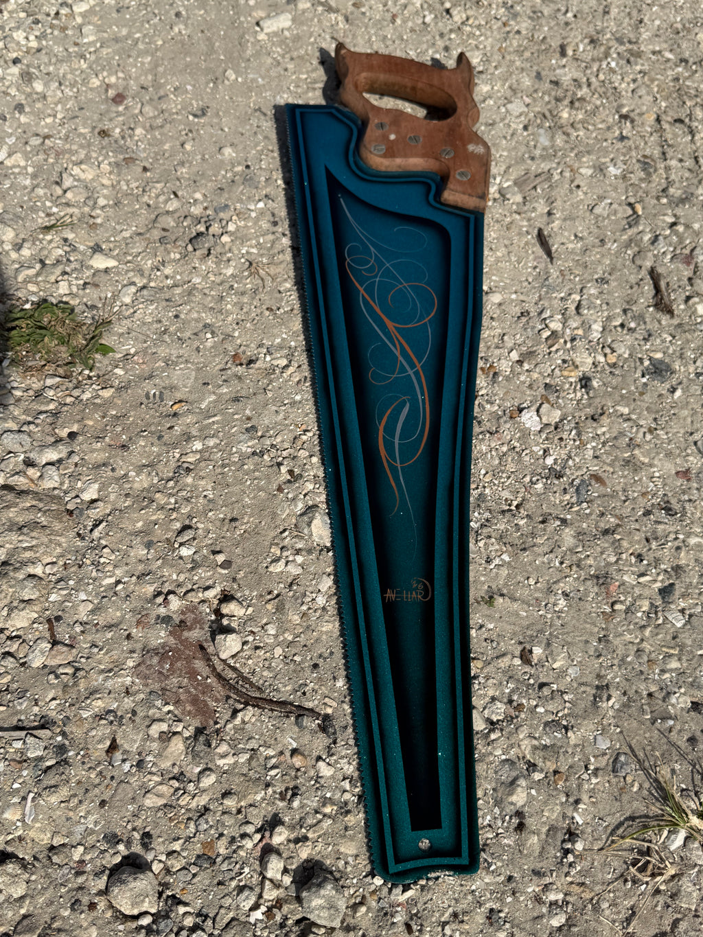 Blue Scroll Saw