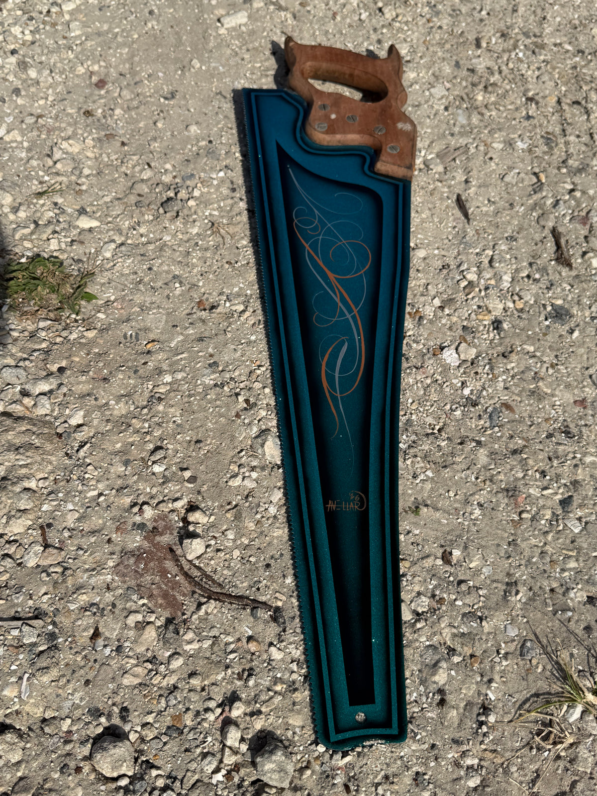 Blue Scroll Saw