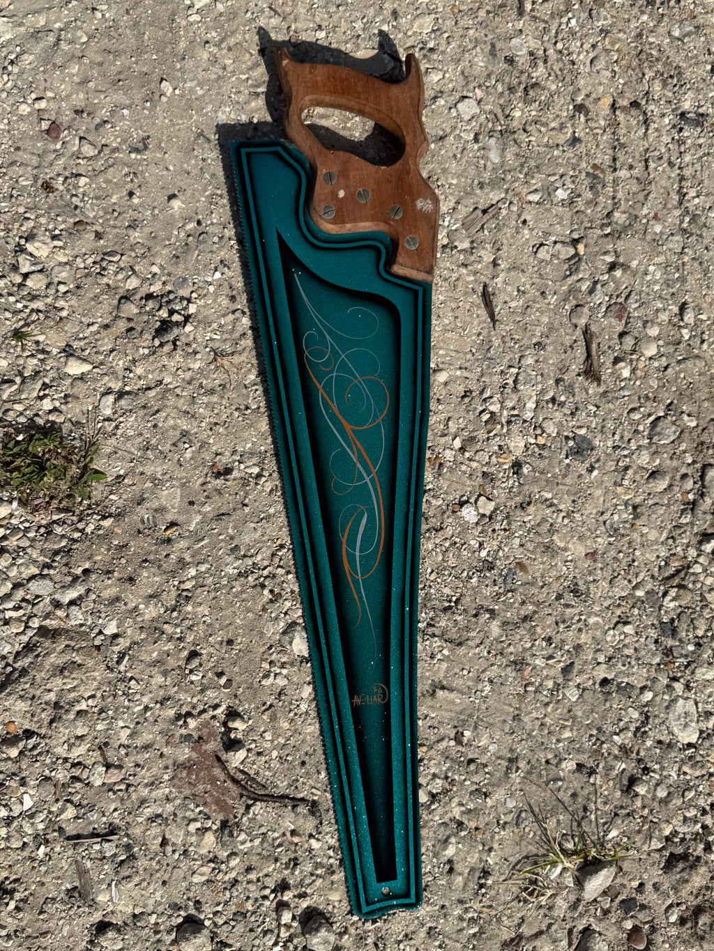 Blue Scroll Saw
