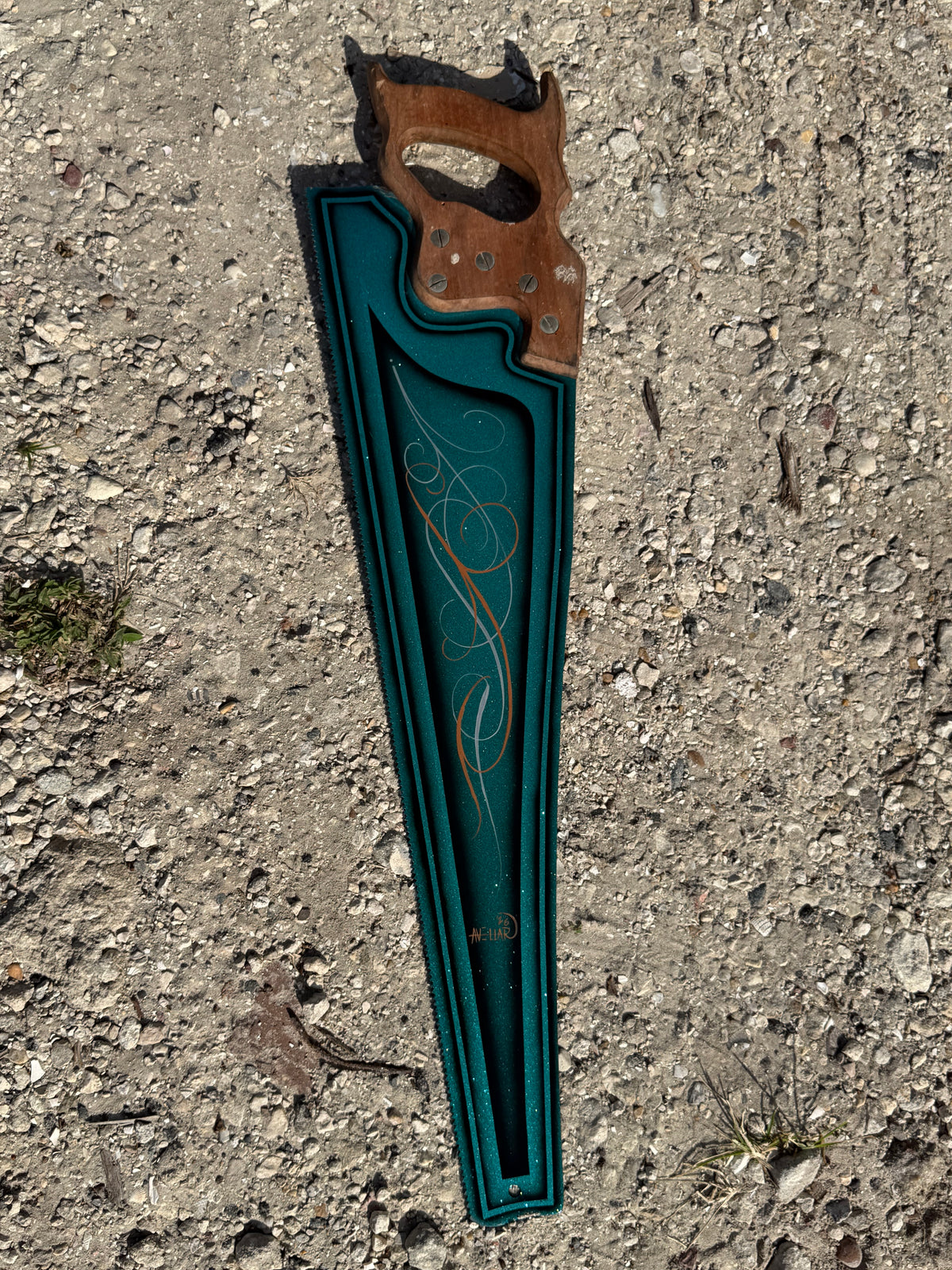 Blue Scroll Saw