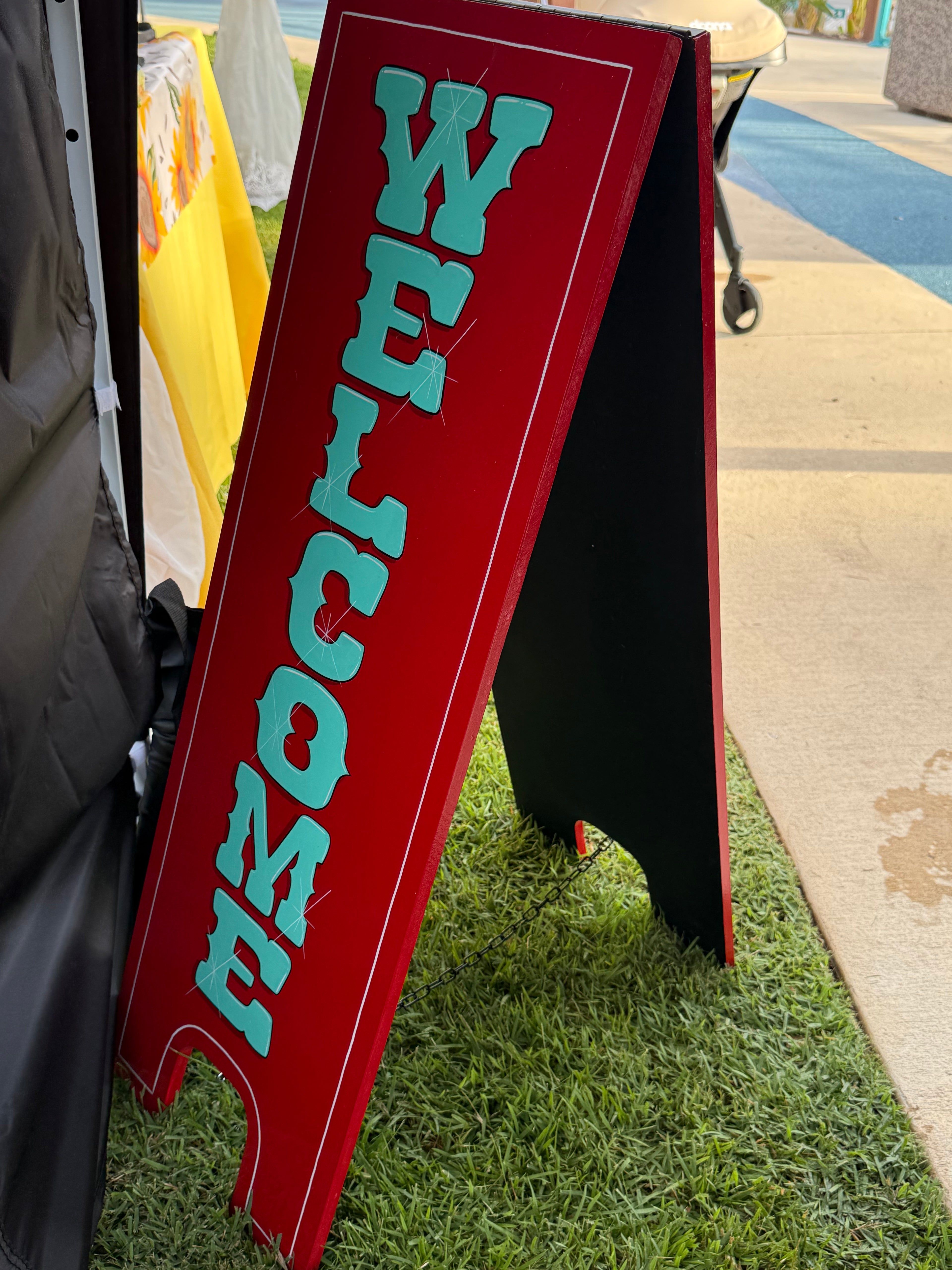 Custom A-Frame Sidewalk Sign