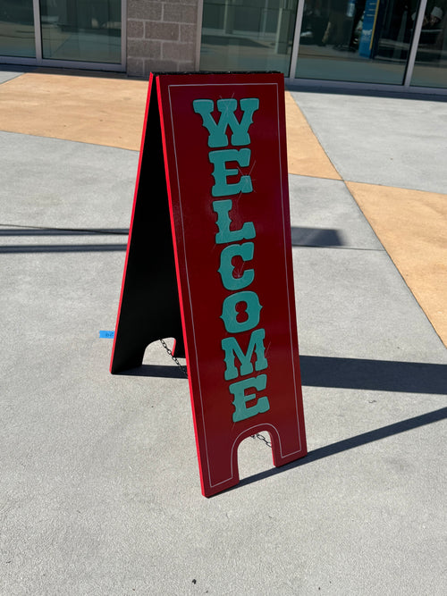 Custom A-Frame Sidewalk Sign