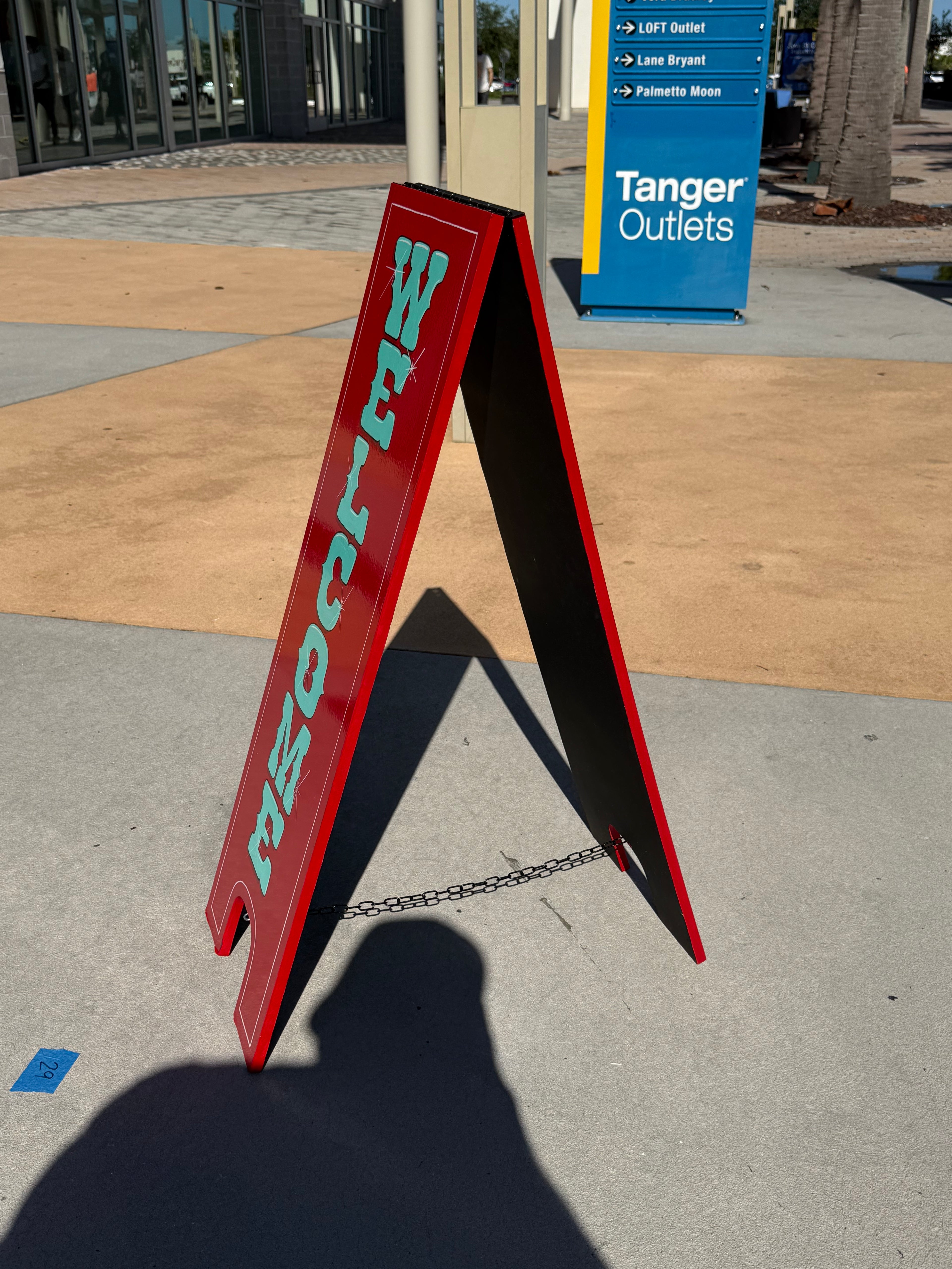 Custom A-Frame Sidewalk Sign