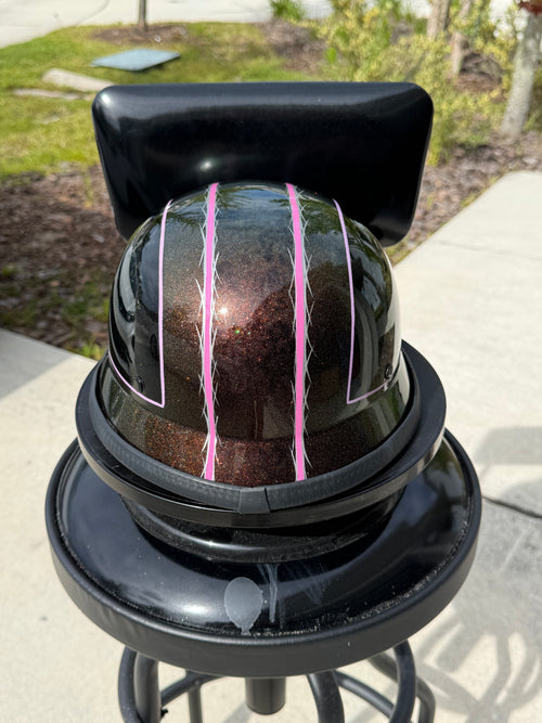 Custom Painted Ladie's Helmet