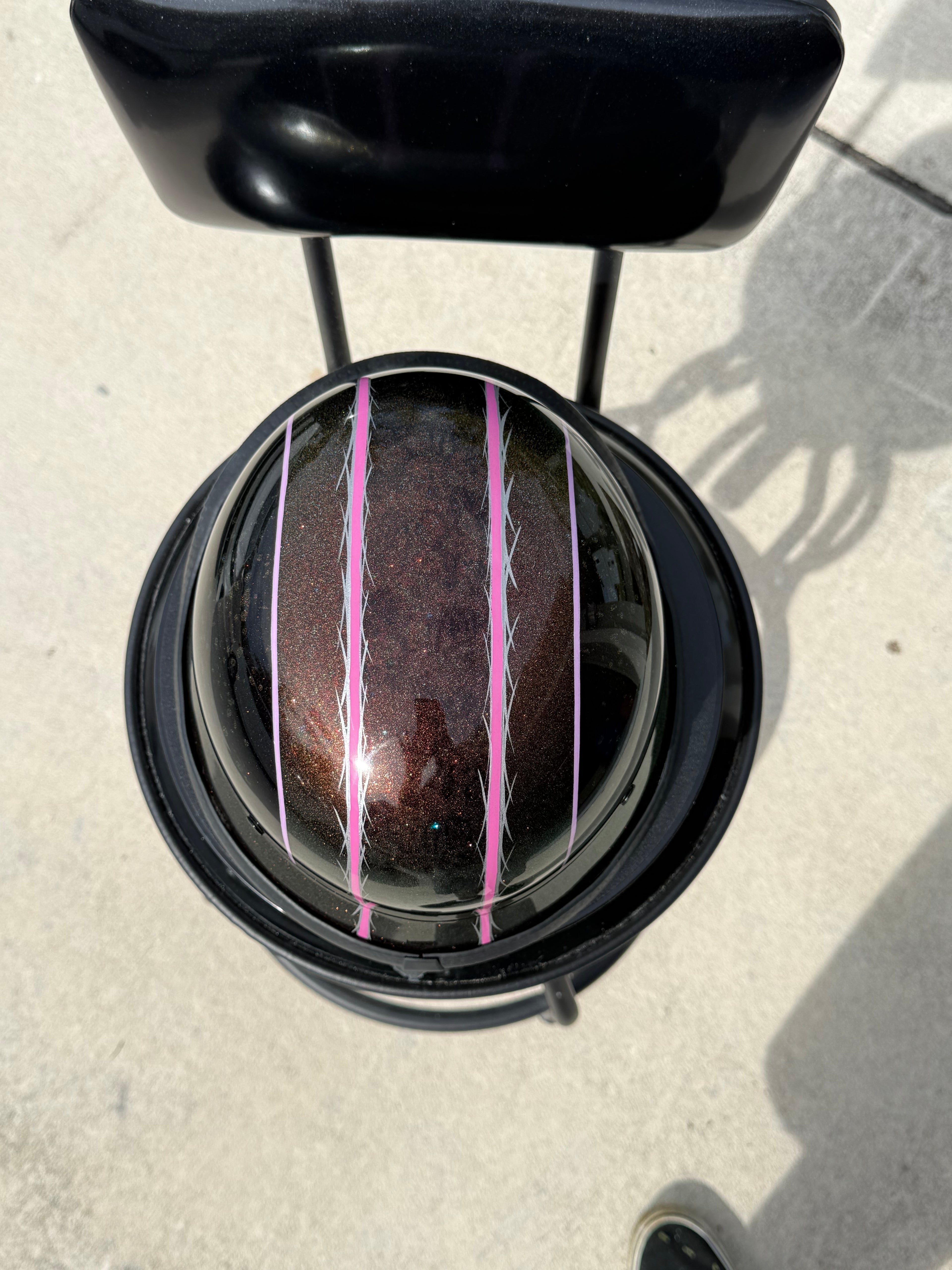 Custom Painted Ladie's Helmet